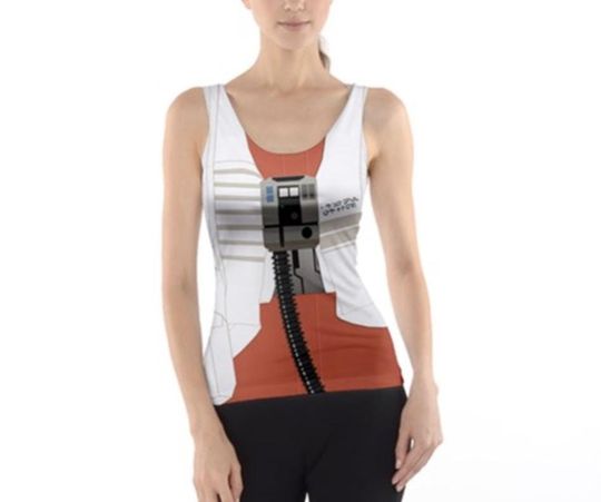 Women's Poe Dameron   Inspired Tank Top