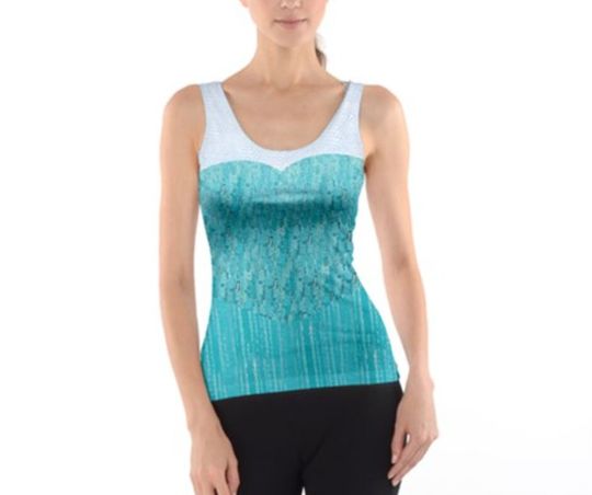 Women's Elsa Inspired Tank Top