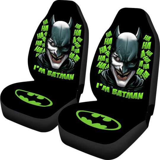 Batman Villains Car Seat Covers Superhero Movie Fans Gift