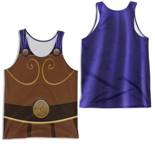 Hercules Running Costume Tank Top | Halloween Costume | Princess Run Half Marathon Weekend | Cosplay Lite