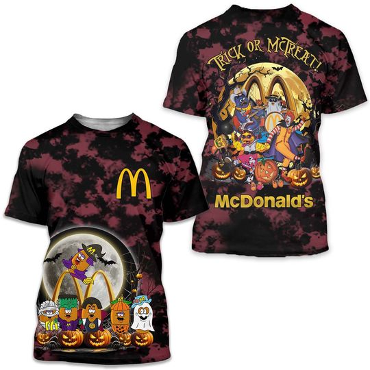 Discover McDonald’s Trick Or McTreat Halloween 3D T-Shirt