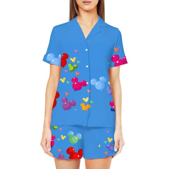 Mickey Balloons Pajama Set | Disney Holiday Pajamas | Family Christmas PJs