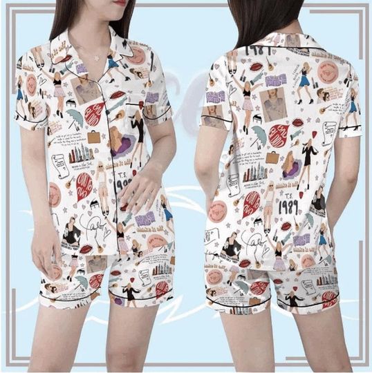 Discover Tayl0r Inspired Pajama Set  Cozy Music Sleepwear