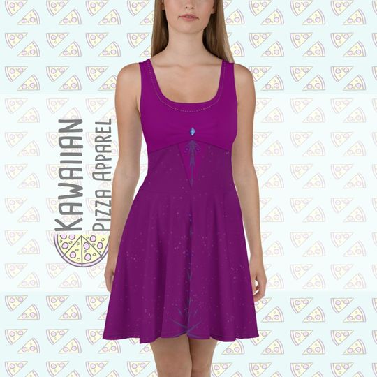 Discover Elsa's Nightgown Inspired Skater Dress