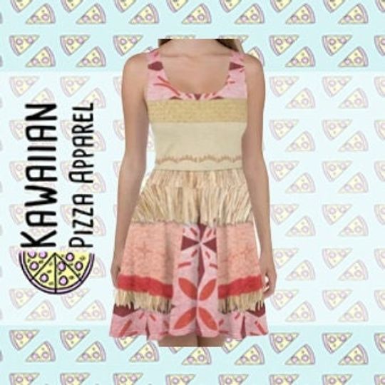 Discover Sina Inspired Skater Dress