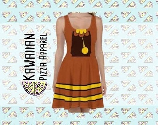 Discover Cogsworth  Inspired Skater Dress