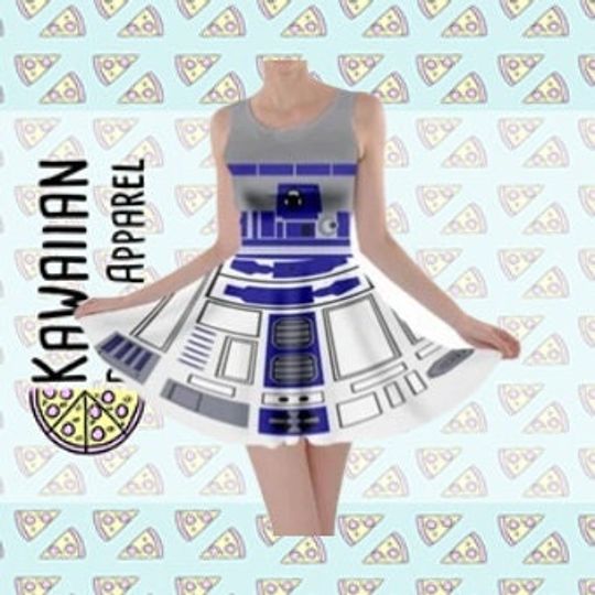 Discover R2D2 Inspired Skater Dress