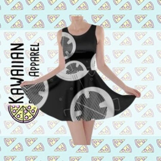 Discover BB-9E Inspired Skater Dress