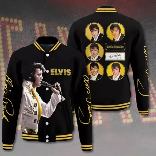 Elvis Presley Varsity Jacket – Baseball Jacket