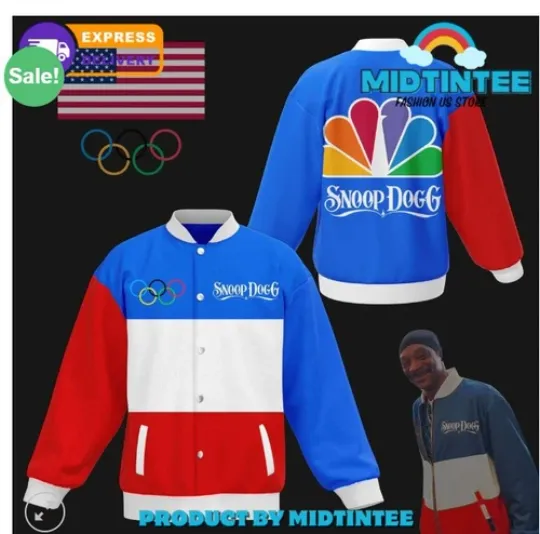 Snoop Dogg USA Baseball Jacket