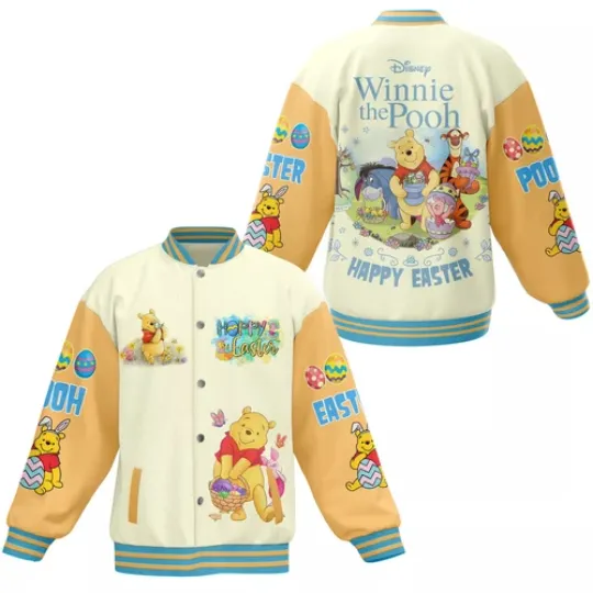 Winnie The Pooh New Baseball Jacket For Fan
