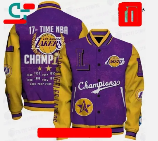 Lakershotsell baseball jacket Varsity Baseball Jacket