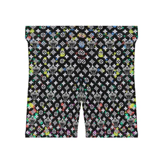Discover Pastel , paint, splatter Gafld Print, Women's Biker Shorts (AOP)