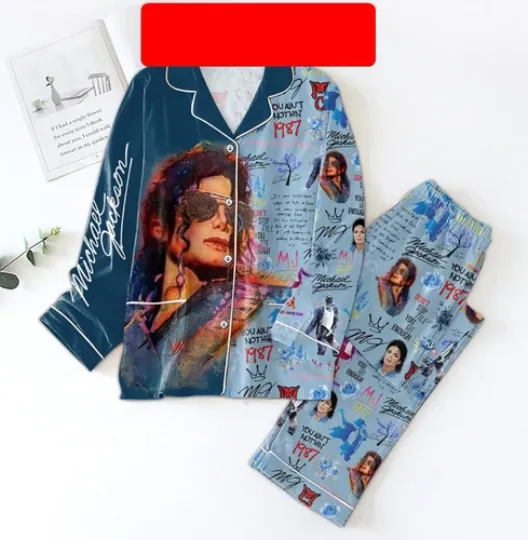 Michael Jackson You Aint Nothing 1987 Pajamas Set