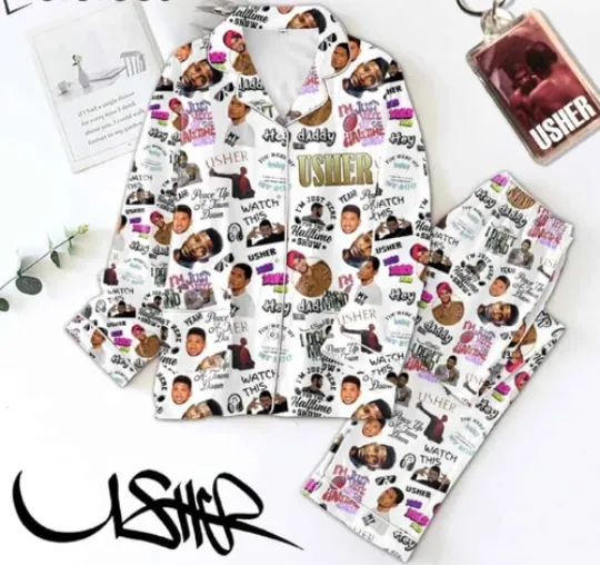 Discover Usher Im Just Here For The Half Time Show Hey Daddy  Shirt