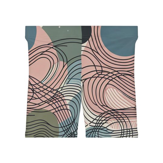 Trendy Women's Biker Shorts | Stylish Activewear for Gym, Yoga, Running, Casual Wear, Summer Vibes