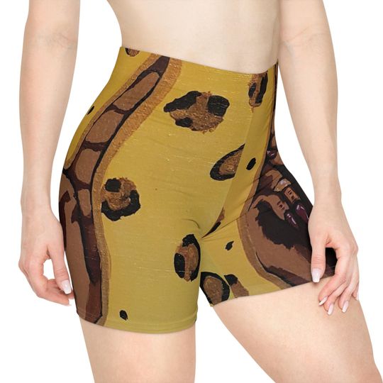 Peaceful Vibes Women's Biker Shorts, Chic Activewear for Fitness Enthusiasts, Casual Summer Outfits, Urban Style, Gift for Her