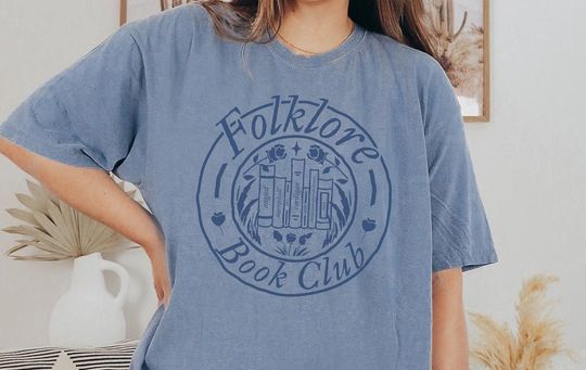 Folklore Book Club Comfort Colors T-Shirt | Folklore T-Shirt | Booktok | Reader  | Book Lover