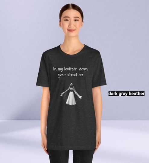 Discover TTPD Levitate Down Your Street Era Witch Jersey T-Shirt | Taylor Who's Afraid of Little Old Me Lyrics Unisex Jersey Tee Eras Merch