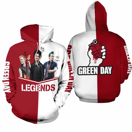 Green Days American Idiot Album 3D Hoodie, Music Band 3D Hoodie, Music Tour 3D Hoodie