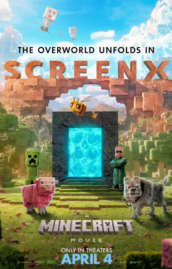 Discover A Minecraft Movie Movie Collector's Poster Print