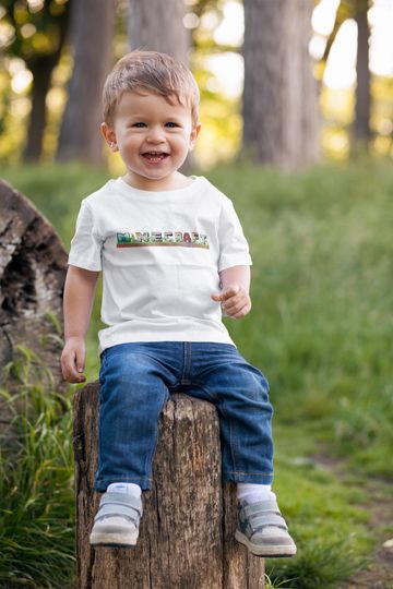 Discover Minecraft Inspired Baby T-Shirt