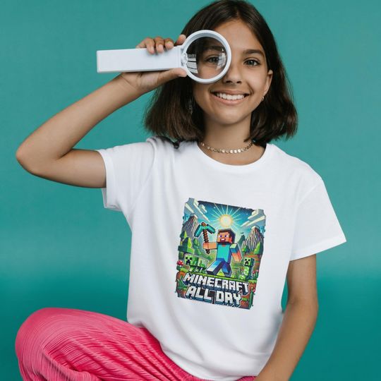Minecraft-Themed T-Shirt