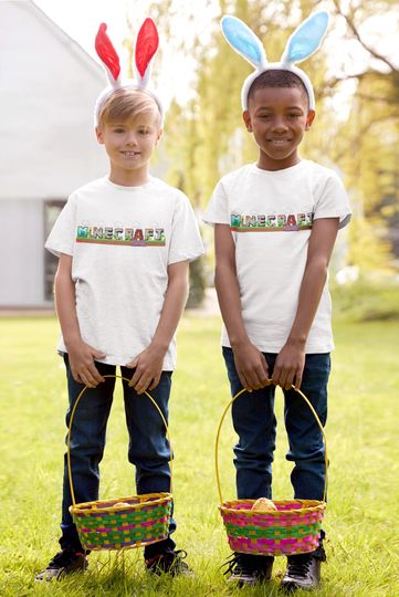Discover Kids Minecraft Inspired T-Shirt | Fun Game Character Tee