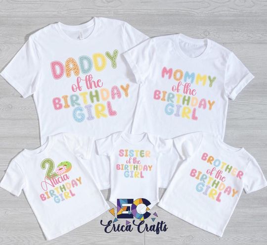 Discover Donut Birthday Shirt, Donut Family Shirt, Funny Donut Gifts, Donut Mom Shirt ,Donut Dad Shirt, Donut Theme Birthday Party, Donut party
