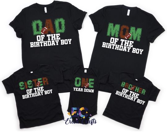 Discover Football Family Shirts, Football Theme Birthday Shirt, Boys Football Birthday Shirt, First Birthday Shirt, 1st Birthday, Superball Birthday