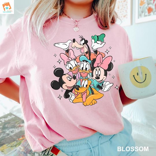 Discover Disney Mickey and Friends Shirt Mickey Friends Shirt Mickey Minnie Donald Daisy Goofy Pluto Disney Trip Shirt Family Matching Tee