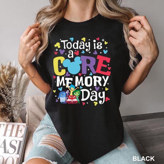 Discover Today Is A Core Memory Day Shirt, Disney Inside Out 2 Shirt, Mental Health Matters Shirt, PARA tshirt, Core Memo