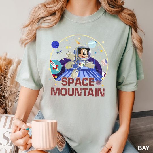 Discover Magic Kingdom Space Mountain Shirt Vintage Space Mountain Shirt, Disney World Shirt, Disneyland Shirt, Mickey and Friends Space Shirt