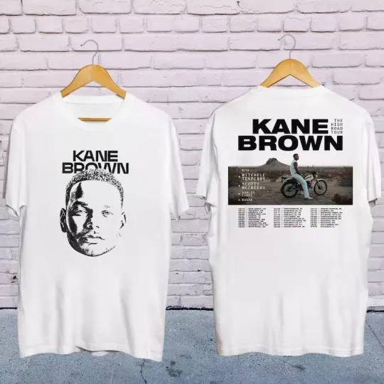 Kane Brown 2025 Concert, 2025 Kane Brown The High Road Tour Shirt