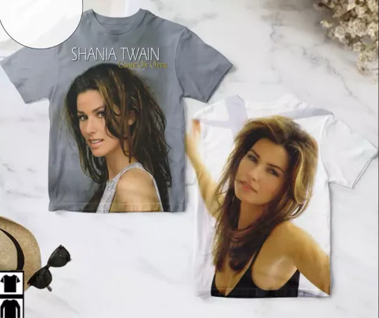 Shania Twain Come On Over Album Cover AOP 3D T-shirt