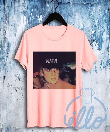 Princess Diana T Shirt, Lady Diana Photo Potrait Shirt, 90s Retro Unisex T-Shirt