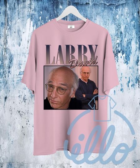 Discover Larry David T Shirt, Actor and Comedian Merch Shirt, 90s Retro Unisex T-Shirt