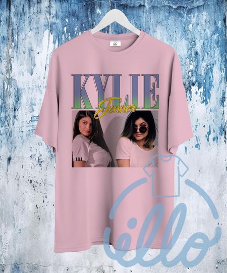 Discover Kylie Jenner T Shirt, Icon Businesswoman Shirt, 90s Retro Unisex T-Shirt