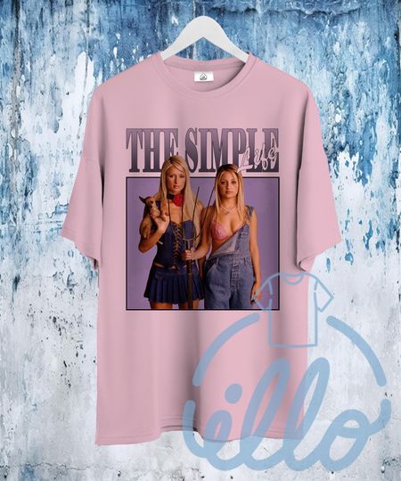 Discover The Simple Life T Shirt, American Reality Television Merch Shirt, 90s Retro Homage Unisex T-Shirt