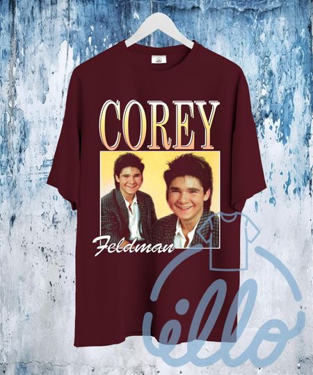 Discover Corey Feldman T Shirt, Actor Movie & TV Show Merch Shirt, 90s Retro Unisex T-Shirt