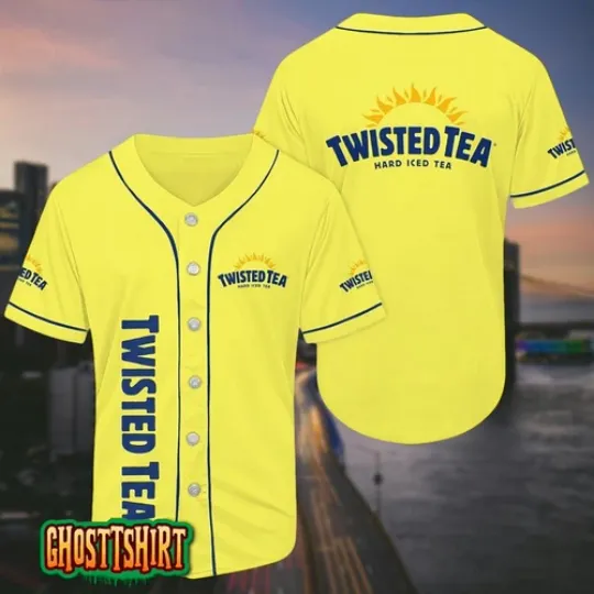 Discover Vintage Twisted Tea Baseball Jersey