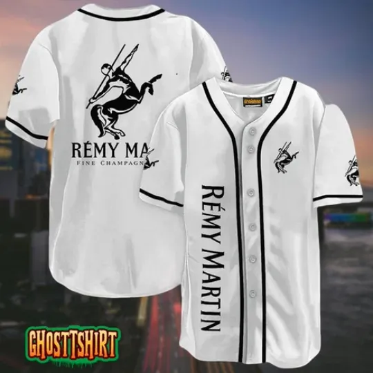 Discover Remy Martin White Baseball Jerseys
