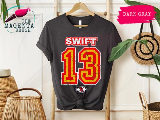 Discover Swift Kelce Number 13 - Taylor Travis Shirt - Swift Concert Shirt - Kansas City Shirt - Gift for swiftiee - swiftiee KC Fan Shirt