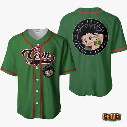 Gon Freecss Baseball Jersey Shirts