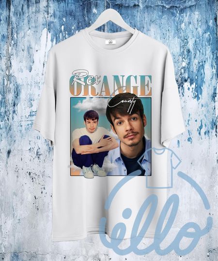 Discover Rex Orange County T Shirt, Pop Rap Hip Hop Merch Shirt, 90s Retro Unisex T-Shirt