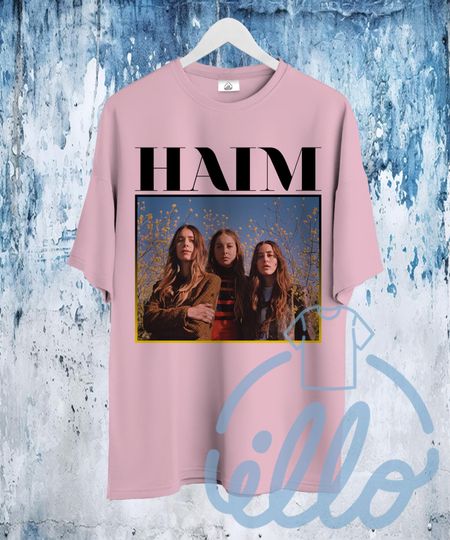 Discover Haim T Shirt, Pop Rock R&B Merch Shirt, 90s Retro Unisex T-Shirt
