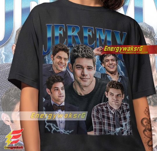 Discover Limited Jeremy Jordan Vintage T-Shirt, Jeremy Jordan Shirt Gift For Woman and Man Unisex T-Shirt