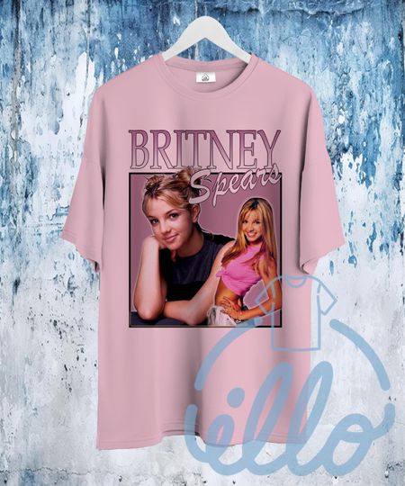Britney Spears T Shirt, Pop Rap Hip Hop Merch Shirt, 90s Retro Unisex T-Shirt