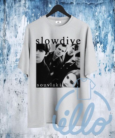 Discover Slowdive T Shirt, Slowdive Souvlaki Shirt, Rock Band Music Merch Shirt, 90s Retro Unisex T-Shirt