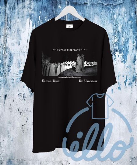 Funeral Diner T Shirt, Funeral Diner The Underdark, Rock Screamo Emo Band Merch Shirt, 90s Retro Unisex T-Shirt